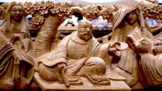 だんじりか太鼓台のマス合い？彫物 だんじりか太鼓台のマス合い？彫物 - メルカリ